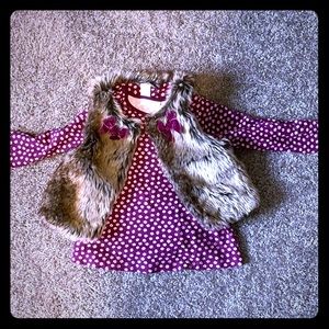 Long sleeve and Vest set